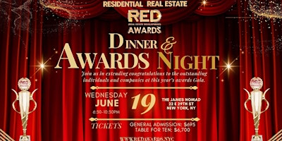 Imagem principal do evento 2024 Residential Real Estate RED Awards