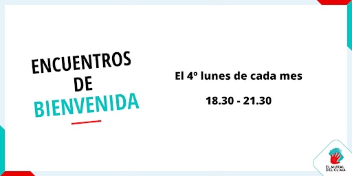 Hauptbild für Encuentro de bienvenida virtual El Mural del Clima España