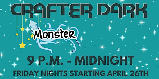 Imagem principal do evento Crafter Dark - A Late Night Craft Social