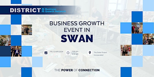 Imagem principal de District32 Business Networking Perth – Swan - Fri 12 Apr