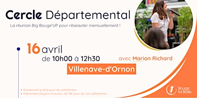 Imagem principal do evento Cercle départemental en Gironde