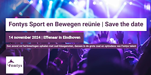 Immagine principale di Fontys Sport en Bewegen | reünie 14 november 2024 