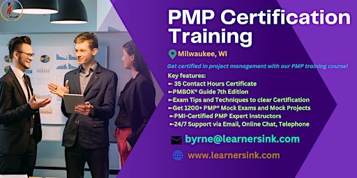 Imagem principal do evento PMP Exam Prep Certification Training Courses in Milwaukee, WI