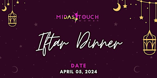 Hauptbild für Midas Touch Woman Iftar 2024
