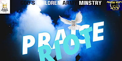 PRAISE RIOT is a worship experience where we "make a joyful" noise unto God primary image