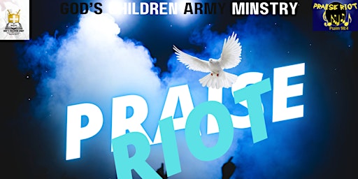 Primaire afbeelding van PRAISE RIOT is a worship experience where we "make a joyful" noise unto God