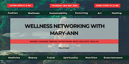 Primaire afbeelding van Wellness Networking With Mary-Ann