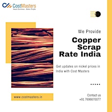 Copper Scrap Rate India