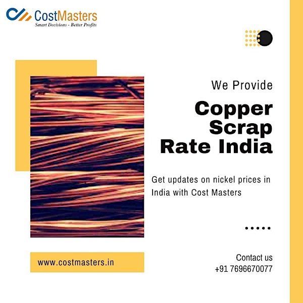 Copper Scrap Rate India