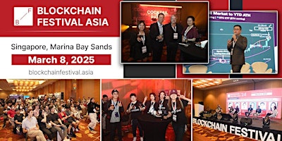 Imagen principal de Blockchain Festival 2025 Singapore Event, 8 MARCH (FREE EXPO & CONFERENCE)
