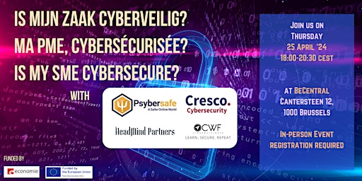 Imagem principal do evento Is your Business Cybersecure?