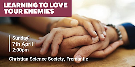 Free Talk: Learning to love your enemies