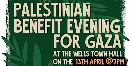 Palestinian Benefit Evening for Gaza