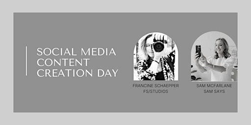 Imagem principal do evento Social Media Content Creation Day