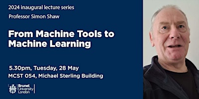 Simon Shaw: From Machine Tools to Machine Learning  primärbild