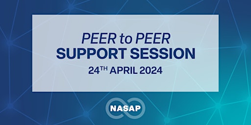 Peer to Peer Support Session - April 24th 2024 primary image