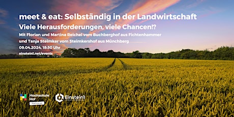 meet & eat: Selbständig in der Landwirtschaft