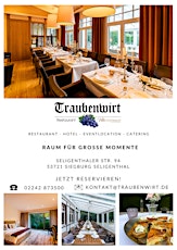 Großer Sonntagsbrunch im Traubenwirt in der Villa Waldesruh in Siegburg