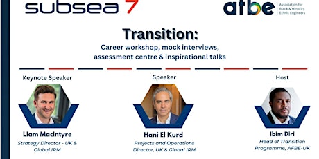 AFBE x Subsea 7 Transition Event