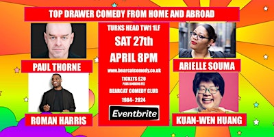 Primaire afbeelding van Bearcat Comedy Sat 27th April 2024