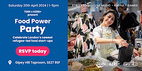 Food Power Party - TERN x KERB+ hosted by Gipsy Hill Brewery primary image