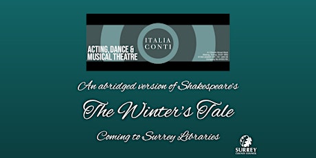 Shakespeare's The Winter's Tale is coming to Guildford Library