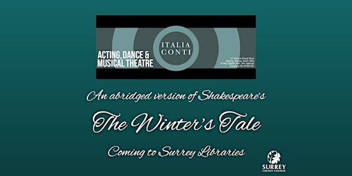 Imagen principal de Shakespeare's The Winter's Tale is coming to Guildford Library