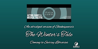 Image principale de Shakespeare's The Winter's Tale is coming to Farnham Library