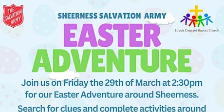 The Sheerness Salvation Army Easter Adventure