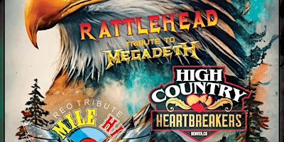 Imagen principal de Rattlehead w/ High County Heartbreakers + Mile Hi Infidelity