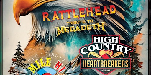 Primaire afbeelding van Rattlehead w/ High County Heartbreakers + Mile Hi Infidelity