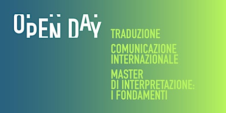 Per un futuro internazionale: partecipa all'Open Day primary image