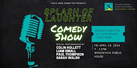 Splash of Laughter: Comedy Show Fundraiser for The Tickle Swim