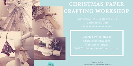 Christmas Paper Crafting Workshop primary image