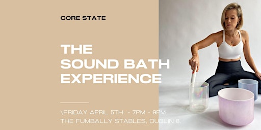 The New Moon in Aries  Sound Bath Experience - The Fumbally Stables primary image