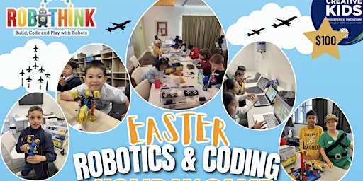 Primaire afbeelding van RoboThink Autumn School Holiday Camps 15th April