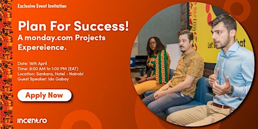 Plan for success! A monday.com and Incentro Africa event primary image