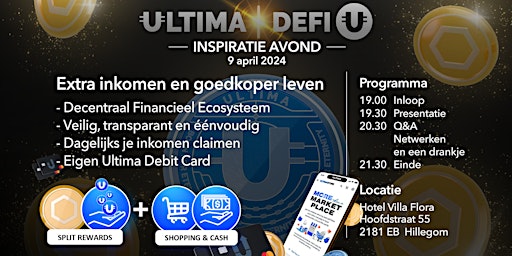 Imagem principal do evento Ultima Inspiratie Avond dinsdag 9 april 2024