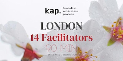 Imagem principal de Kundalini Activation Process: Spring Special: 90 mins + 14 Facilitators