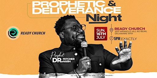 Prophetic & Deliverance Night primary image