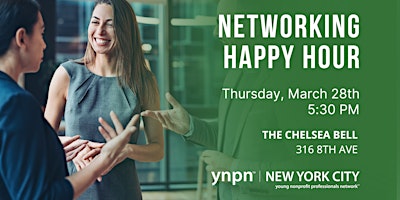 March Young Nonprofit Professionals Networking Happy Hour - YNPN-NYC  primärbild