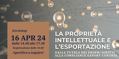 LA PROPRIETÀ INTELLETTUALE E L’ESPORTAZIONE