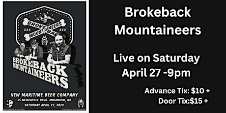 Brokeback Mountaineers live at New Maritime