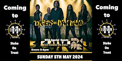 Image principale de Tygers of Pan Tang plus support This house we built live Eleven Stoke