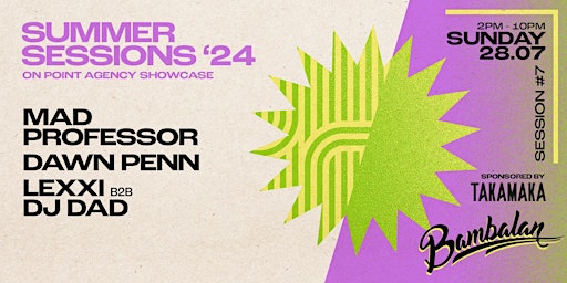 Hauptbild für On Point Agency presents Mad Professor & Dawn Penn-Bambalan Summer Sessions