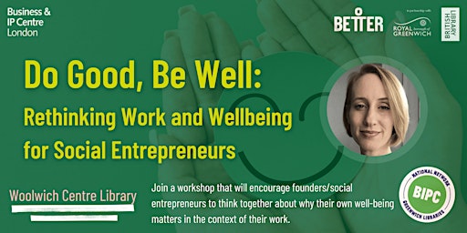 Imagem principal do evento Do Good, Be Well: Rethinking Work and Wellbeing for Social Entrepreneurs