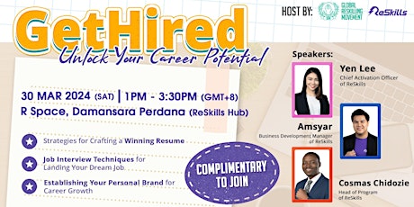 GetHired Workshop - Unlock Your Career Potential