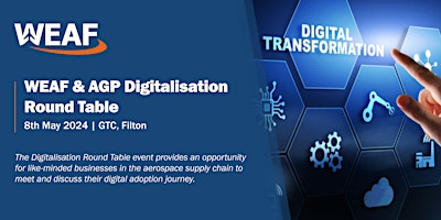 WEAF & AGP Digitalisation Round Table primary image