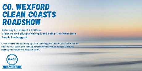 Clean Coasts Wexford Roadshow - Education Walk and Talk at White Hole Beach primary image