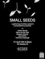 Immagine principale di SMALL SEEDS:   a gathering of artists rooted in contemplative practices 